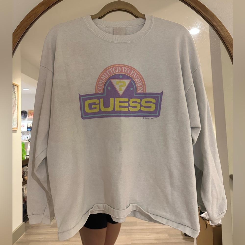 Vintage GUESS 1989 Pullover